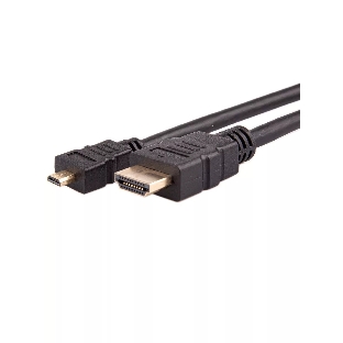 Кабель VCOM/TELECOM HDMI-19M -- MicroHDMI-19M ver 2.0+3D/Ethernet,1m Telecom TCG206-1M