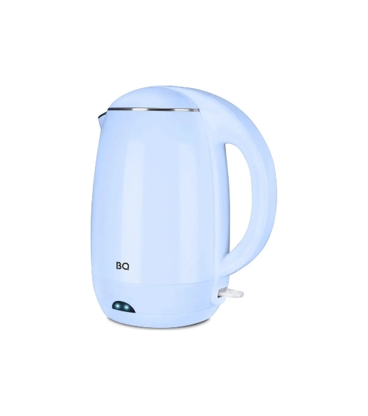 Электрочайник BQ KT1702P синий, 1.8 л, 2200 Вт, скрытый нагревательный элемент