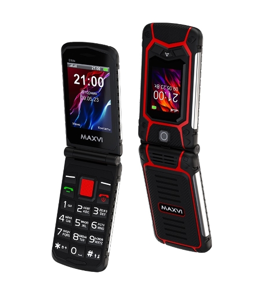 Мобильный телефон Maxvi E10ds красный