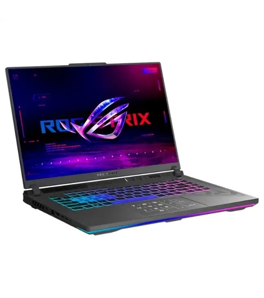 Ноутбук ASUS ROG Strix G16 G614PR-RV027 Grey AMD Ryzen 9 8940HX 2400MHz/16'/1920x1200/16Gb/1024Gb SSD/NVIDIA GeForce RTX 5070 Ti 12Gb/Wi-Fi/Bluetooth/Без ОС