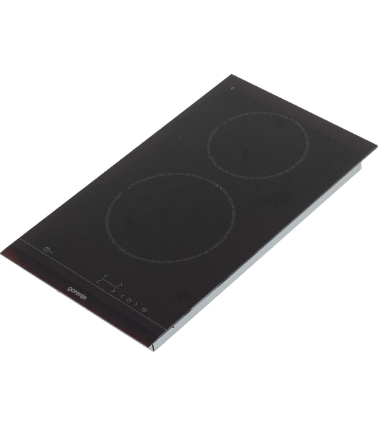 Варочная панель Gorenje ECT321BCSC, конфорок: 2 шт., стеклокерамика, независимая, черный