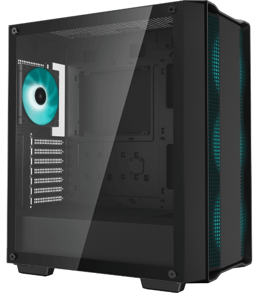 Компьютерный корпус MidiTower Deepcool CC560 A-RGB черный (ATX, без БП, ARGB, USB3.2 Type-A+USB 2.0 Type-A) (R-CC560-BKTAA4-G-2)