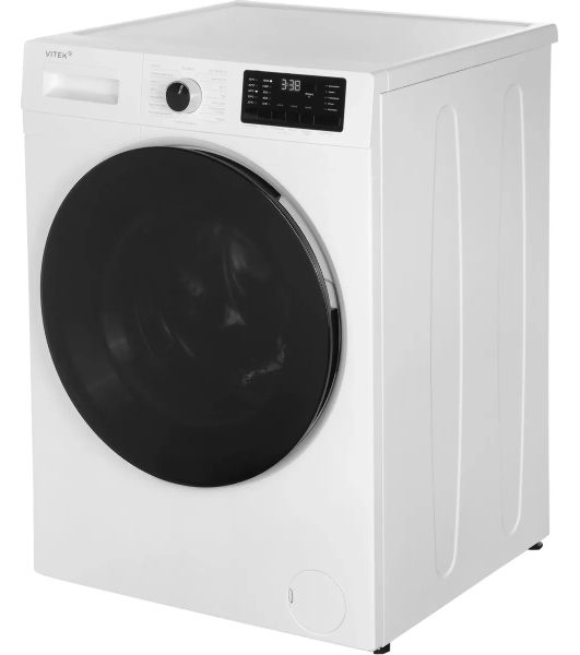 Стиральная машина Vitek VT-WME8201 белый, загрузка фронтальная 8 кг, 1200 об/мин, класс A+++