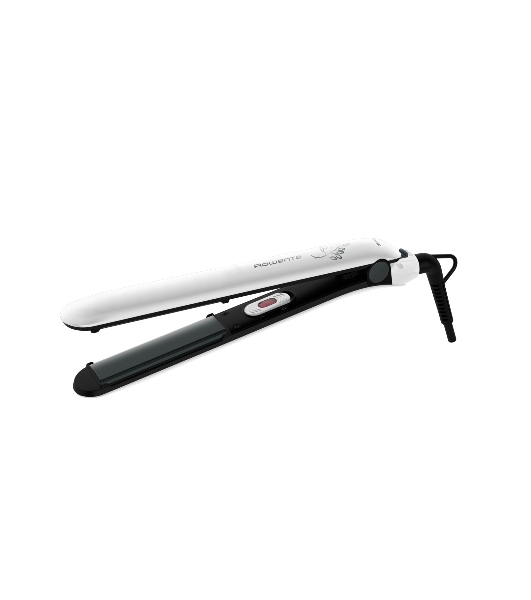 Выпрямитель для волос Rowenta Easyliss Pure SF1628F0 белый/серый, 25 мм, 200 °C, 1 режим