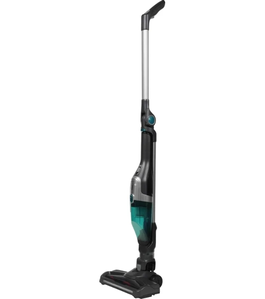 Пылесос вертикальный Tefal Xtrem Compact Essential TY1239WO лазурный/серый, питание от аккумулятора, 145 Вт, уборка сухая, пылесборник 0.4 л