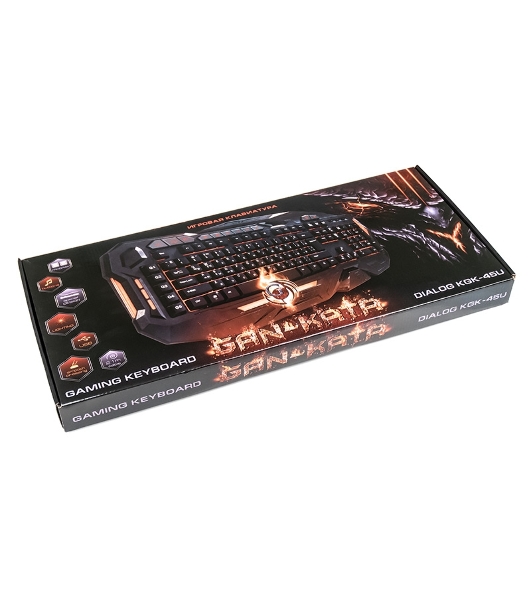 Клавиатура проводная DIALOG KGK-45U GAN-KATA