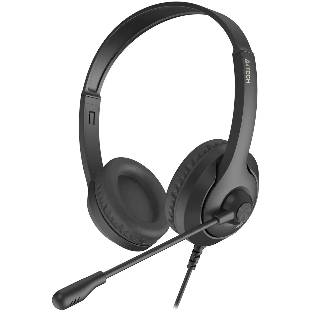 Гарнитура A4Tech Fstyler FH100i чёрный, проводная