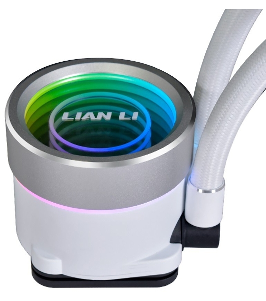 Система жидкостного охлаждения для процессора LIAN LI Galahad II Trinity G89.GA2T36W.00 белый 120мм алюминий+медь 2450rpm 30db 4-pin 280W