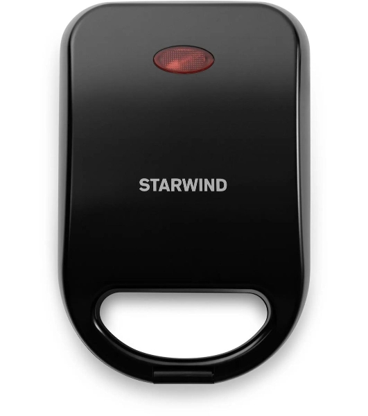 Сэндвичница Starwind SSW2142 600Вт черный/черный