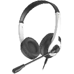 Гарнитура A4Tech Fstyler FH100U белый/черный, проводная, фото 1