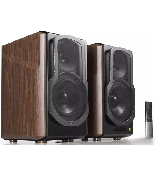 Колонки Edifier S2000MKIII Brown (2.0,Bluetooth 5.0,ДУ,2x 15 Вт (ВЧ), 2x 50 Вт (СЧ/НЧ)