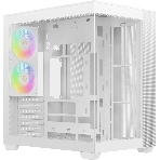 Корпус Ocypus Delta C74 ARGB White, Midi-Tower, белый, 2 x 120 мм, фото 1