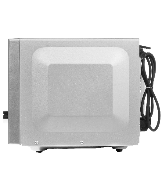 Микроволновая печь CASO MG 25 Ceramic Menu серебристый/черный, 25 л, 900 Вт, переключатели - кнопки, поворотный механизм