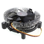 Кулер для процессора Crown CM-80 v2 серебристый/черный, 75 мм, алюминий, 2200 об/мин, 22 дБ, 3 pin, 65 Вт, 42 мм, фото3