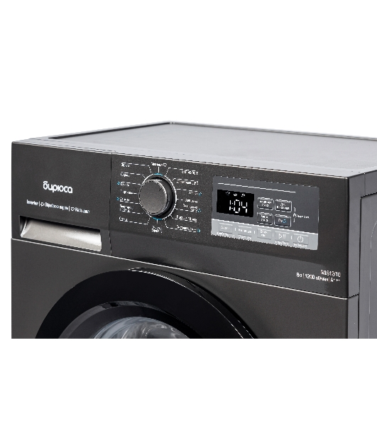 Стиральная машина БИРЮСА WM-ML612/10 DM серый, загрузка фронтальная 6 кг, 1200 об/мин., класс: A+++