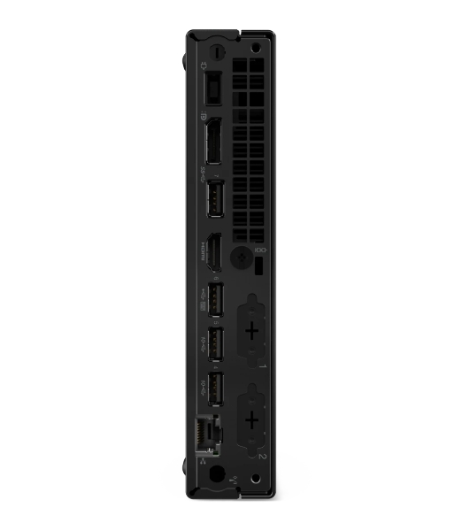 Десктоп Lenovo ThinkCentre M70q G5, Intel Core i7-14700T, 8Gb, 512Gb SSD, WiFi + BT, VESA Mount, KB+ Mouse, DOS, черный