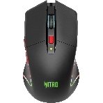 Мышь беспроводная Acer Nitro OMR304 черный, 3200 dpi, радиоканал, Bluetooth, USB, кнопки - 8, фото 1