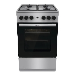 Плита газовая Gorenje GGI5A21XJ серебристый, конфорок 4 газовых, духовка 61 л, 50 см x 85 см x 59.4 см, фото 1