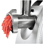 Мясорубка электрическая Bosch MFW68660 черный, 2200 Вт, 4.3 кг/мин, реверс, защита от перегрузки, металлический лоток, насадки - 10, фото5