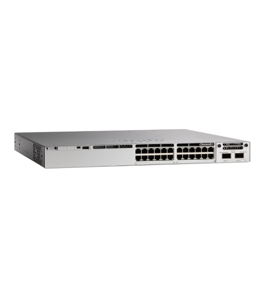 Коммутатор Cisco Catalyst C9200L-24P-4X-E, 24×1 Гбит/с, 4×10 Гбит/с SFP+, управляемый