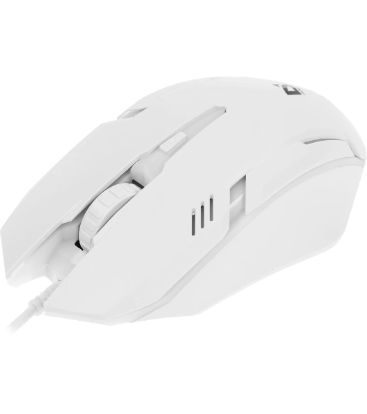 Комплект клавиатура+мышь Defender Motion C-977 проводной, USB, 1600 DPI, белый