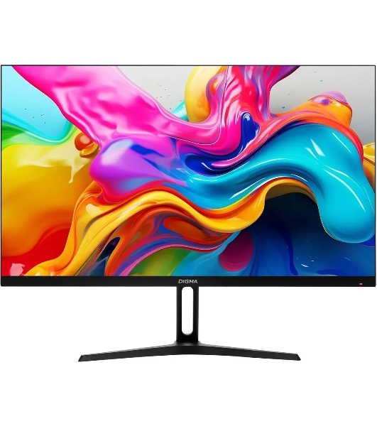Монитор 23.8' Digma Progress 24P504F IPS 1920x1080, 100 Гц, 5 мс, 16:9, 250 кд/м², 1xHDMI, 1xDP, 1xVGA, 2x2 Вт, черный