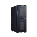 Винный шкаф CellarPrivate CP012-2Е черный, 32 л, 2 отсека, 12 бут., фото4