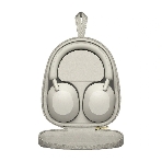 Гарнитура беспроводная/проводная Bluetooth Sony WH-1000XM5, серебристый, фото4