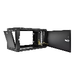 Шкаф телекоммуникационный настенный разборный ЦМО ЭКОНОМ 6U (600 x 520) дверь металл, черный (ШРН-Э-6.500.1-9005), фото3