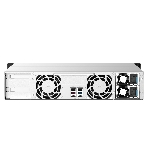 Сетевое хранилище без дисков SMB QNAP TS-1273AU-RP-8G NAS 12 HDD trays, 2x 2.5 GbE, rackmount, 2 PSU. 4-core AMD V1500B2,2 GHz, RAM 8 Gb (8 Gb UDIMM DDR4 (1 x 8 Gb) up to 32 Gb (2 x 16 Gb)). W/o rail kit RAIL-B02, фото4