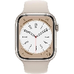 Умные часы Apple Watch Series 8 A2771, 1.9' OLED, Wi-Fi, Bluetooth, NFC, IP6X, сияющая звезда, фото2