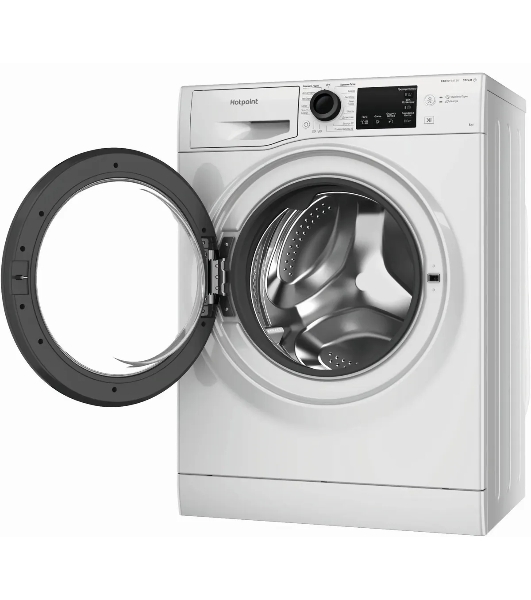 Стиральная машина Hotpoint NSB 6039 K VE RU белый, загр. фронтальная макс.: 6 кг 1000 об/мин класс: А