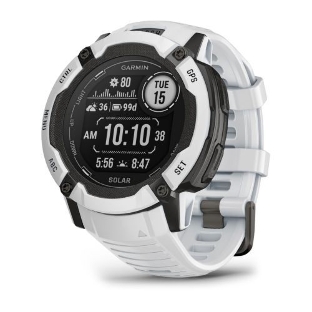 Умные часы Garmin Instinct 2X Solar, 1.0' MIP, 5G, Bluetooth, IPX7, белый