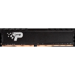 Оперативная память Patriot Signature Premium, DDR4, 16GB (1x16GB), 2666 MHz, CL19, с радиатором, чёрный, фото 1