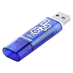 Флешка USB SmartBuy Glossy Dark Blue (SB128 GbGS-DB), 128Gb, USB 3.0, R/W 75/30, темно-синий, фото3