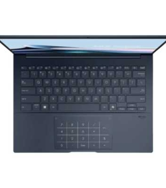 Ноутбук ASUS Zenbook 14 UX3405CA-PP1158 Intel Core Ultra 7 255H/LPDDR5X 16GB/1TB SSD/Intel Arc Graphics/14' OLED WQXGA+(WQ+) 2880X1800 16:10, WiFi 7+BT 5.4/Without OS/1.20 kg/Ponder Blue