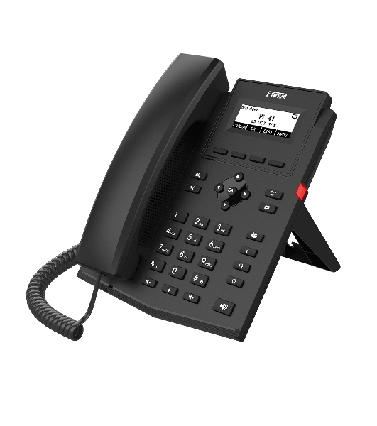Телефон IP Fanvil X301P черный
