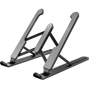 Подставка для ноутбука Buro BU-LS100 260x20x60мм 220г пластик ABS черный