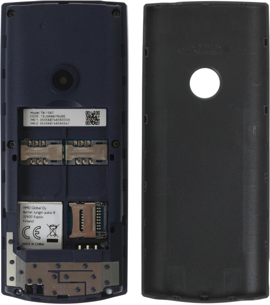 Мобильный телефон Nokia 110 TA-1567 DS EAC1 угольный