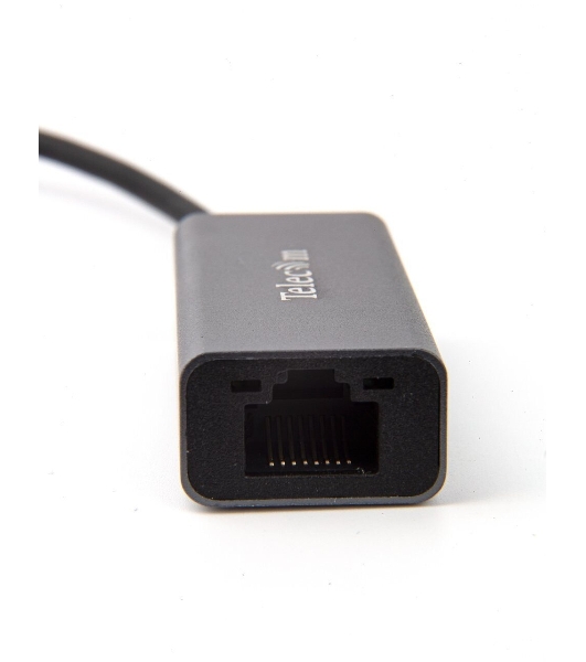Кабель-переходник USB 3.0 (Am) --> LAN RJ-45 Ethernet 1000 Mbps, Aluminum Shell,Telecom TU312M