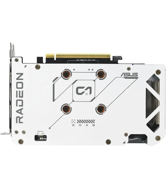 Видеокарта Asus DUAL-RX9060XT-16G-WHITE белый