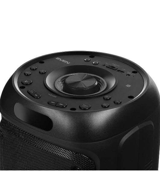 Мобильные колонки SVEN PS-770 2.0 черный 2x50W Bluetooth