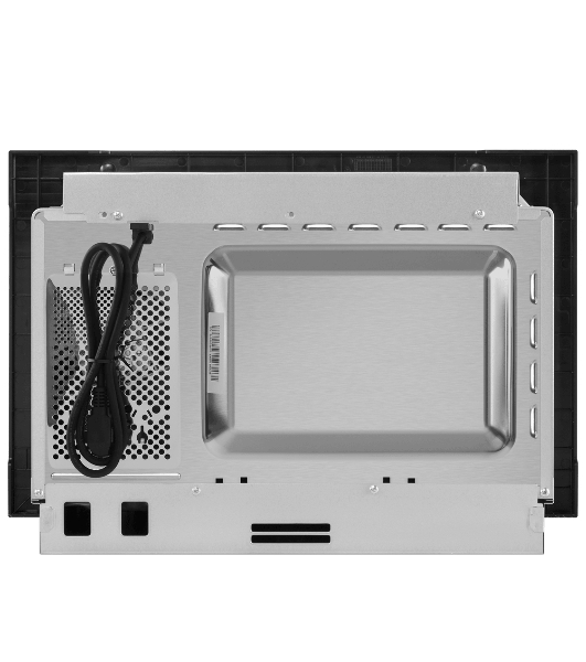 Микроволновая печь встраиваемая Maunfeld MBMO820MS03 нержавеющая сталь, 20 л, 1250 Вт, переключатели - поворотный механизм