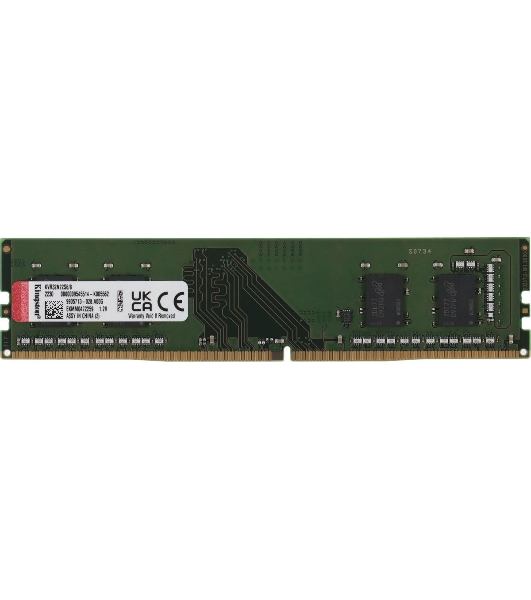 Оперативная память Kingston ValueRAM, DDR4, 8GB (1x8GB), 3200MHz, CL22, DIMM