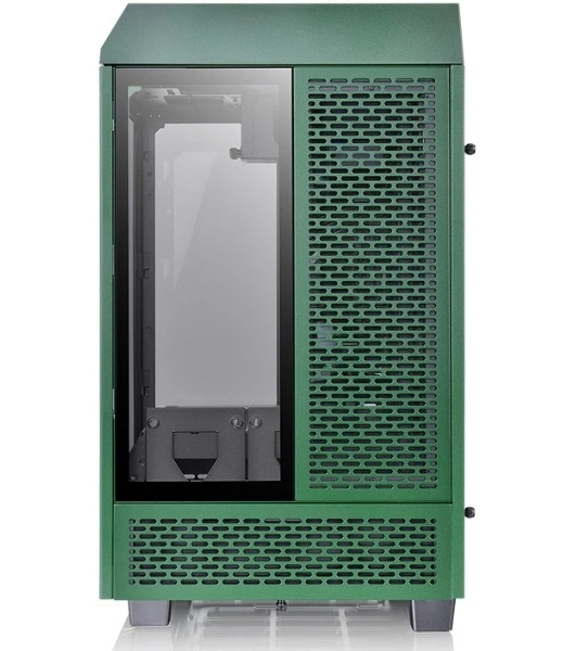 Компьютерный корпус Thermaltake The Tower 100 Racing Green без БП miniITX 1x120мм 3x140мм 2xUSB 3.0 audio bott PSU