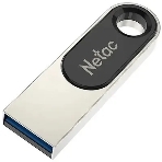 Флешка USB Netac U278 (NT03U278N-032G-32PN), 32Gb, USB 3.0, R/W 90/45, серебристый/черный, фото 1