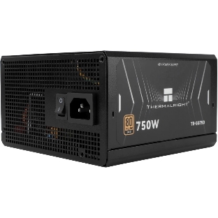 Блок питания Thermalright TR-SG750 750W 80+ Gold (ATX, 3.1, PCIe 5.1, Full modular, 1x24(20+4)pin 600мм, 2xCPU 8(4+4)pin 650мм, 2xPCIe*2 8(6+2)pin 650+150мм, 1x12VHPWR PCIe 5.1 12+4pin 600мм, 2xSATA*4 450+150+150+150мм, 1xMOLEX4pin*3 500+150+150мм, Active, 120x120мм, 150x140x86mm, APFC, )