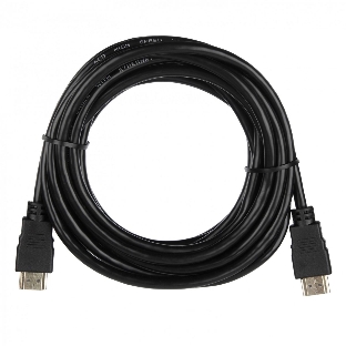 Кабель ACD-DHHM2-50B ACD-DHHM2-50B HDMI 2.0, Golden Plated,19m/19m, черный, 5м