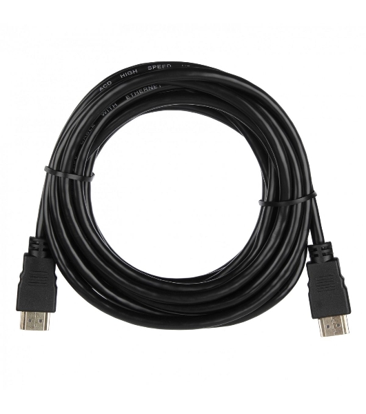 Кабель ACD-DHHM2-50B ACD-DHHM2-50B HDMI 2.0, Golden Plated,19m/19m, черный, 5м