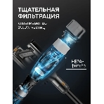 Пылесос вертикальный Zigmund & Shtain ZVC-1500 черный/золотистый, питание от аккумулятора, 300 Вт, уборка сухая, пылесборник 0,5 л, фото10